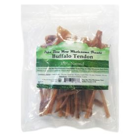 Papa Bow Wow Buffalo Tendon Dog Treats - 0.5 lb