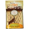 Premium Nutri Chomps Milk Flavor Braid Dog Chews - Small - 4 count