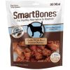 SmartBones Mini Chicken and Peanut Butter Bones Rawhide Free Dog Chew - 30 count