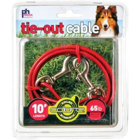 Prevue Pet Products 10 Foot Tie-Out Cable Medium Duty