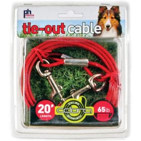 Prevue Pet Products 20 Foot Tie-Out Cable Medium Duty